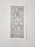 Georgetown University Intro to Printmaking Student Prints (2023)