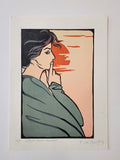 Georgetown University Intro to Printmaking Student Prints (2023)