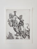 Georgetown University Intro to Printmaking Student Prints (2023)