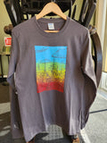 Long Sleeve Ziggy the Iguana Shirt in Grey