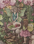 "Queen of the Fairies" Giclee Print by Carol Moore