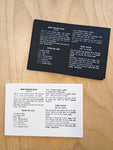 "Vintage Recipe Postcards" Printed by Nik Solfronk