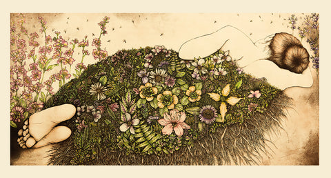 "Seeking Refuge" Giclee Print by Carol Moore