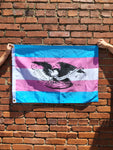 "Protect Trans Kids Eagle"© Trans Flag