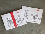 Peace and Love Cards