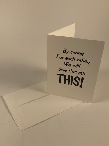 "By Caring for Others" Card by Johnny Carrera