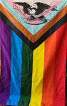 "Protect Trans Kids Eagle"© Pride Progress Flag