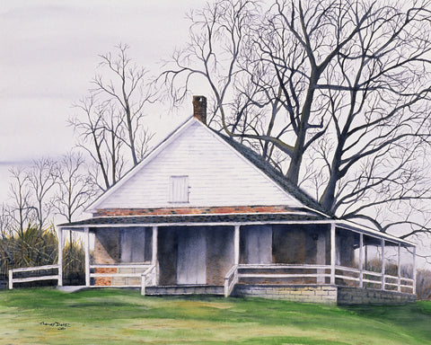Pipe Creek Meetinghouse: Watercolor Print